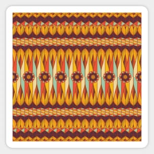 Colorful ethnic pattern Sticker